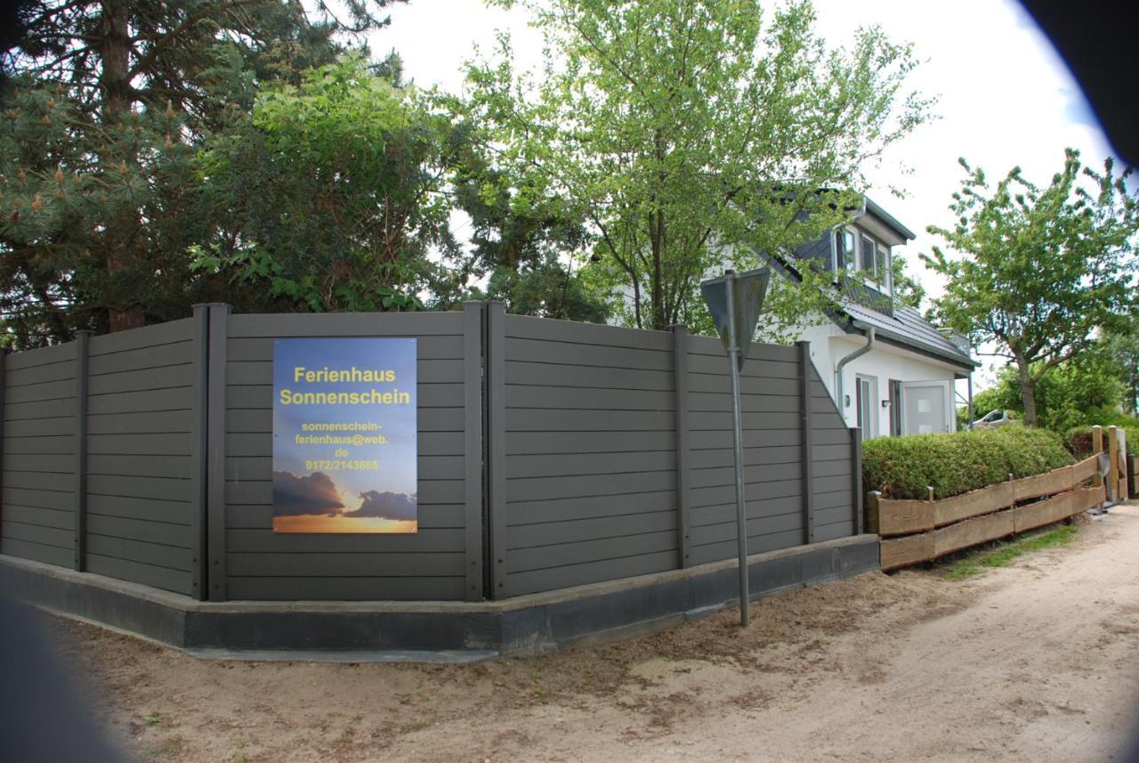 Ferienhaus Sonnenschein อินเซิลเพิล ภายนอก รูปภาพ